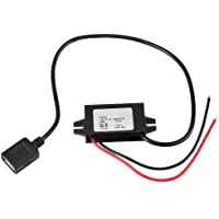 NIMOA Convertidor DC-DC - 1PCS Adaptador Reductor Convertidor USB 5V-3A 12V-24V